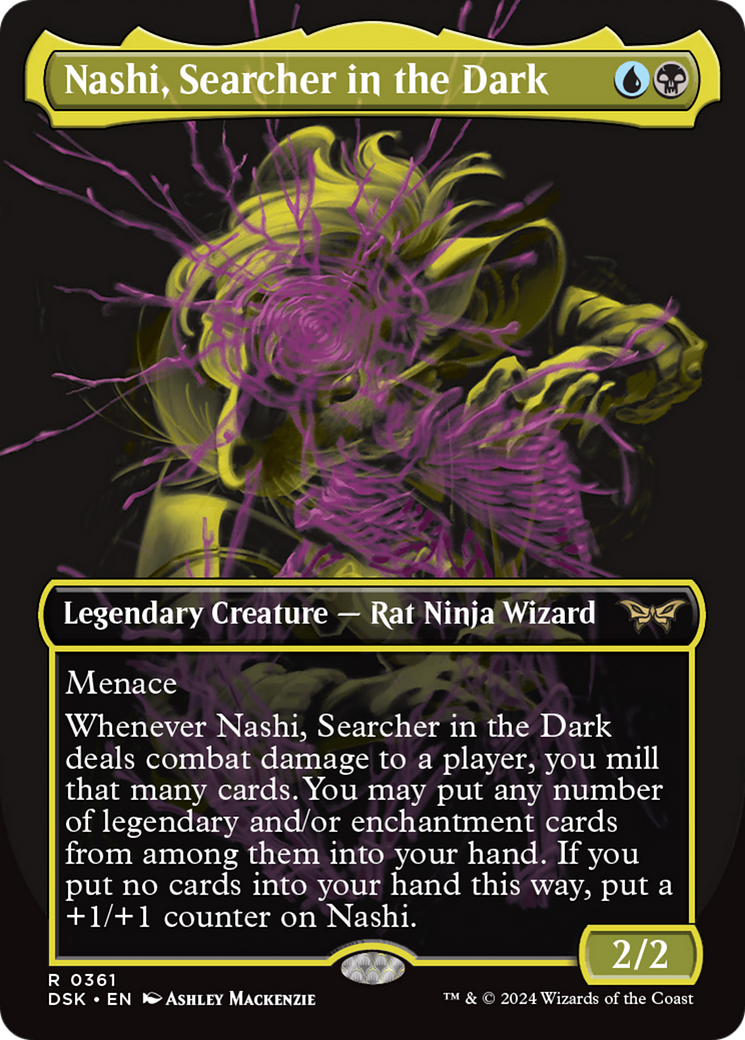 Nashi, Searcher in the Dark (Showcase) [Duskmourn: House of Horror] | Nerdhalla Games