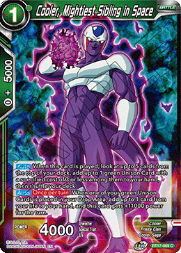 Cooler, Mightiest Sibling in Space (BT17-069) [Ultimate Squad] | Nerdhalla Games