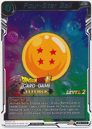 Four-Star Ball (Level 2) (BT6-117) [Judge Promotion Cards] | Nerdhalla Games