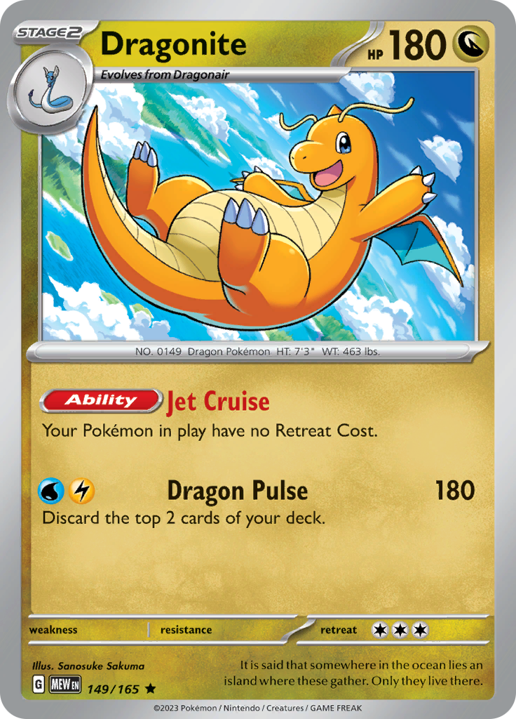 Dragonite (149/165) [Scarlet & Violet 151] | Nerdhalla Games