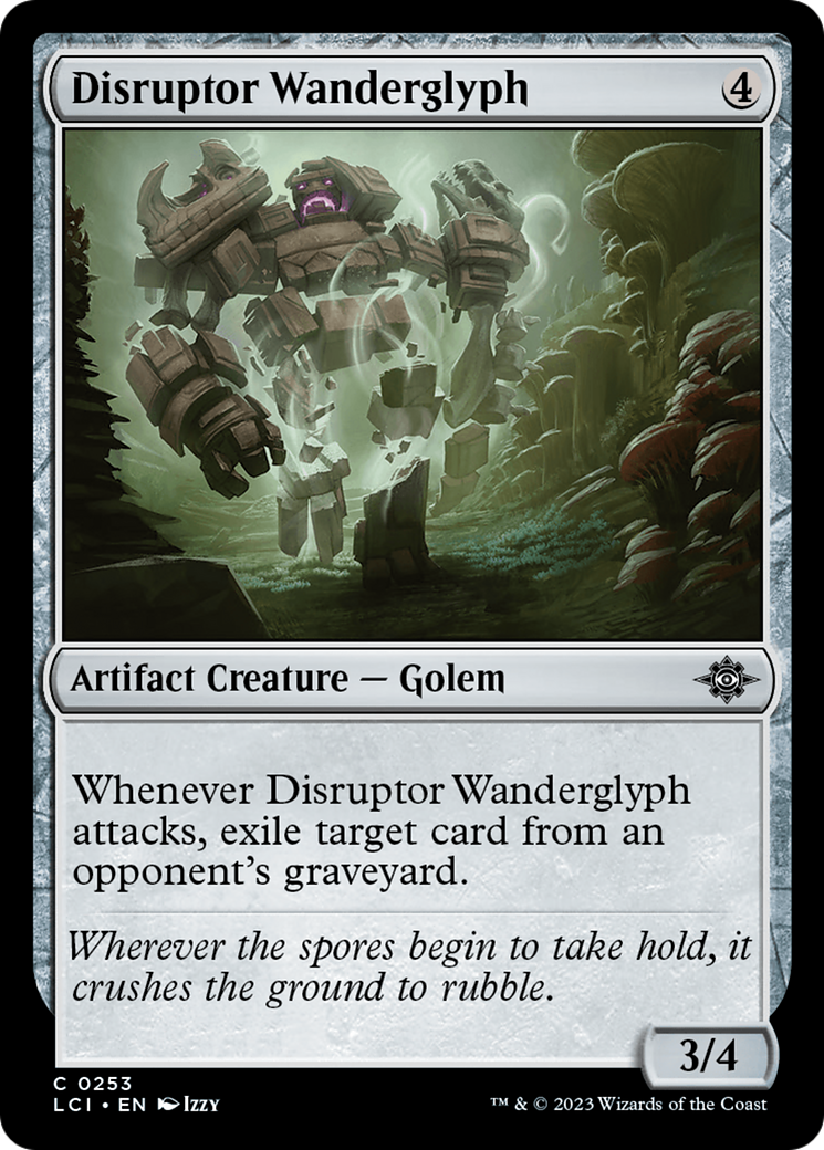 Disruptor Wanderglyph [The Lost Caverns of Ixalan] | Nerdhalla Games