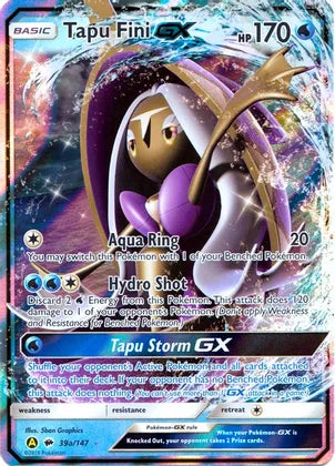 Tapu Fini GX (39a/147) [Alternate Art Promos] | Nerdhalla Games