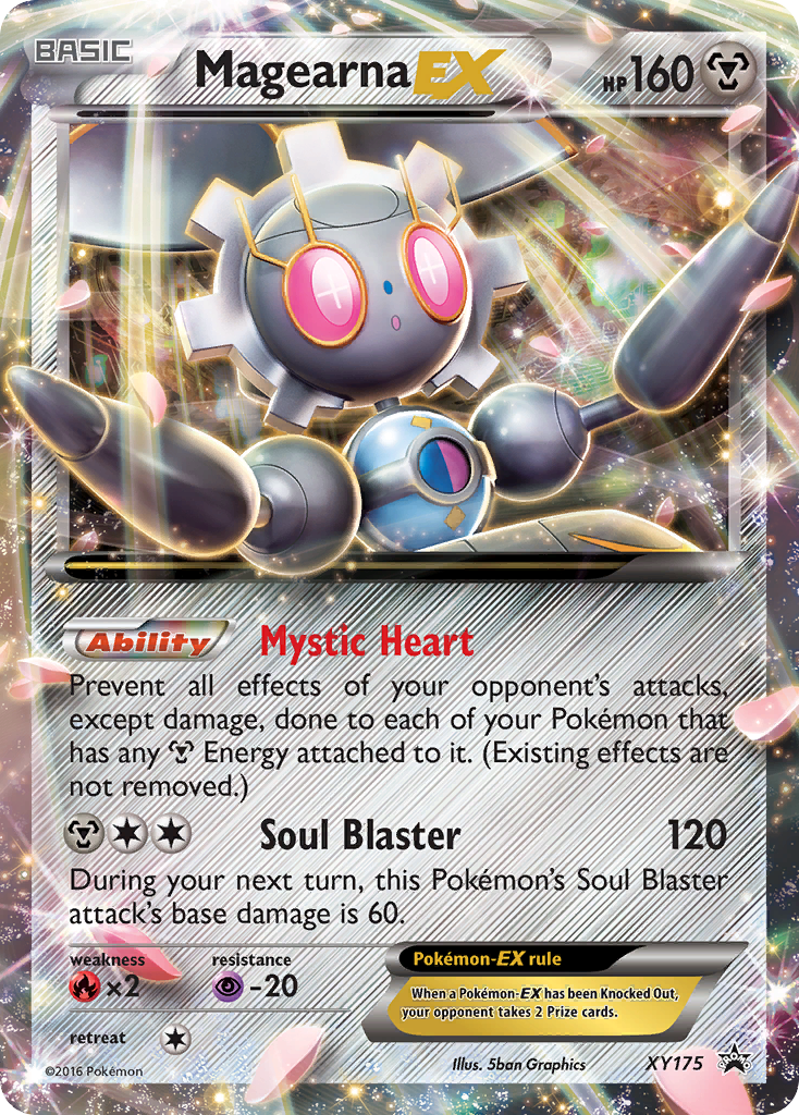 Magearna EX (XY175) [XY: Black Star Promos] | Nerdhalla Games