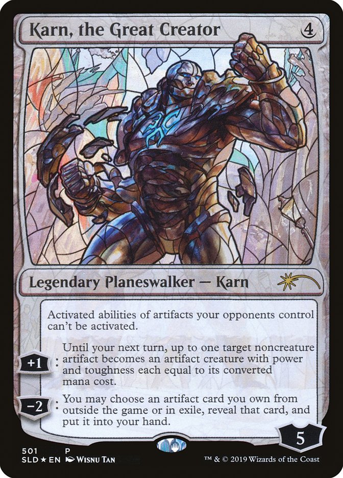 Karn, the Great Creator (Stained Glass) [Secret Lair Drop Promos] | Nerdhalla Games