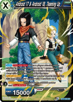 Android 17 & Android 18, Teaming Up (BT17-033) [Ultimate Squad] | Nerdhalla Games