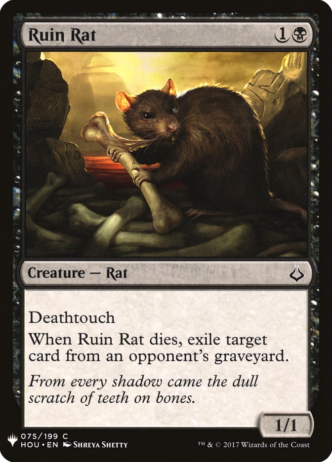 Ruin Rat [Mystery Booster] | Nerdhalla Games