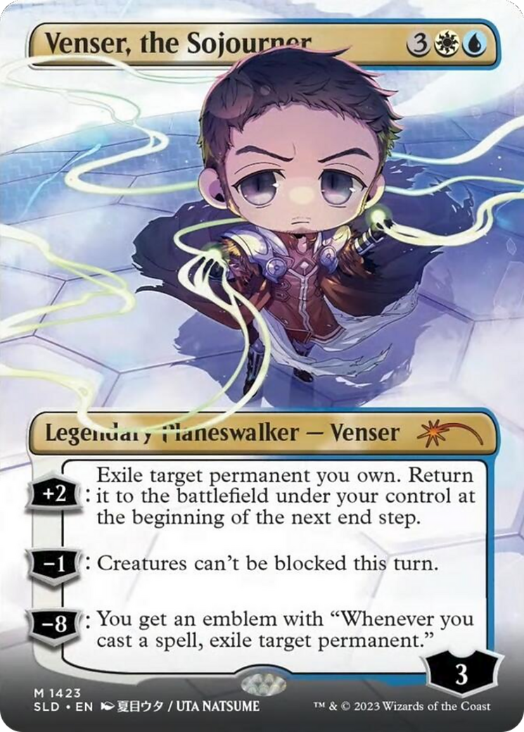 Venser, the Sojourner (Rainbow Foil) [Secret Lair Drop Series] | Nerdhalla Games