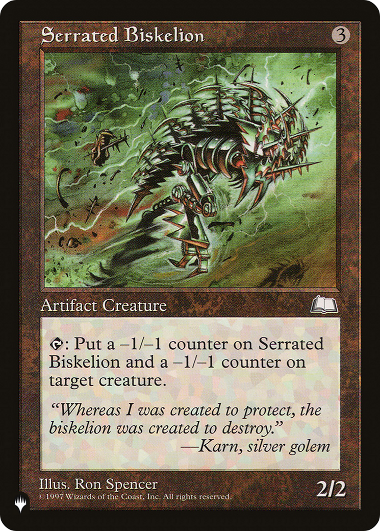 Serrated Biskelion [The List] | Nerdhalla Games