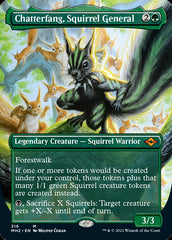 Chatterfang, Squirrel General (Borderless Alternate Art) [Modern Horizons 2] | Nerdhalla Games