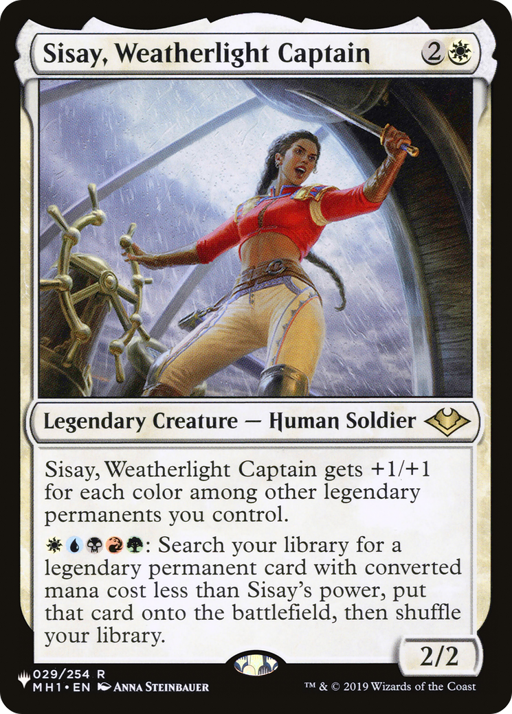 Sisay, Weatherlight Captain [Secret Lair: From Cute to Brute] | Nerdhalla Games