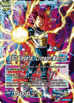 Vegeta // SSG Vegeta, Crimson Warrior (P-360) [Promotion Cards] | Nerdhalla Games