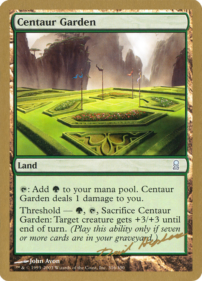 Centaur Garden (Dave Humpherys) [World Championship Decks 2003] | Nerdhalla Games