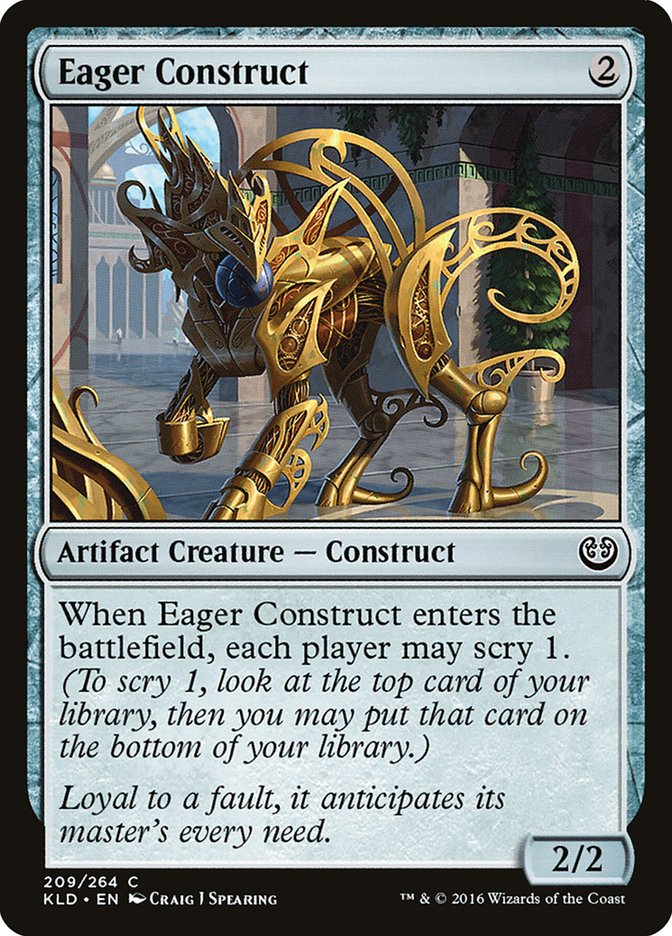 Eager Construct [Kaladesh] | Nerdhalla Games