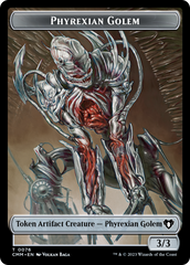 Phyrexian Golem // Ox Double-Sided Token [Commander Masters Tokens] | Nerdhalla Games