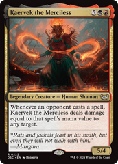 Kaervek the Merciless [Duskmourn: House of Horror Commander] | Nerdhalla Games