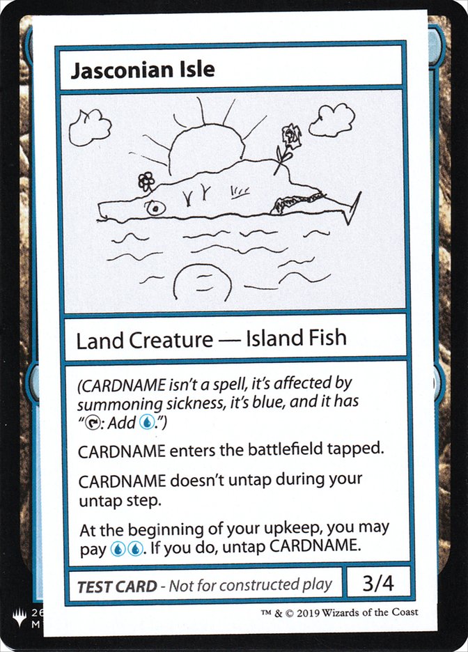 Jasconian Isle [Mystery Booster Playtest Cards] | Nerdhalla Games