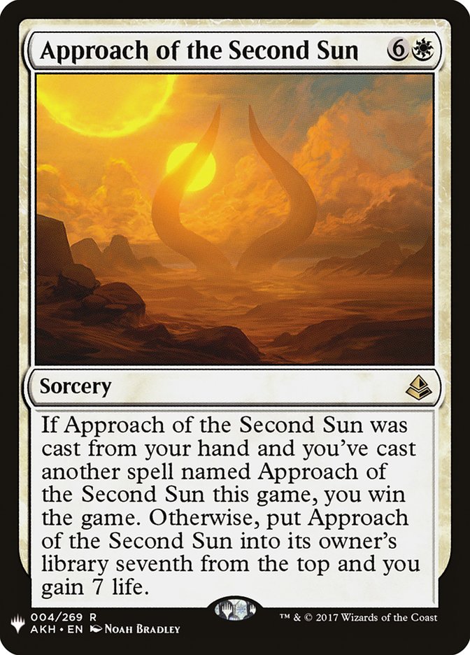 Approach of the Second Sun [Mystery Booster] | Nerdhalla Games