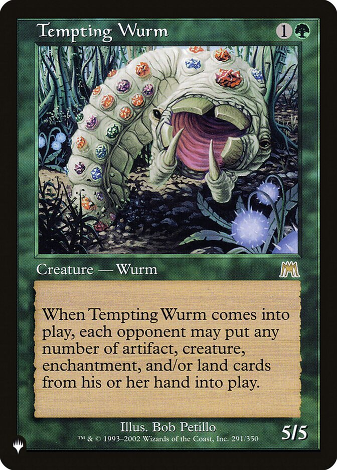 Tempting Wurm [The List] | Nerdhalla Games