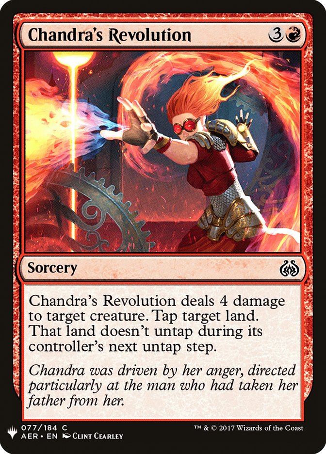 Chandra's Revolution [Mystery Booster] | Nerdhalla Games