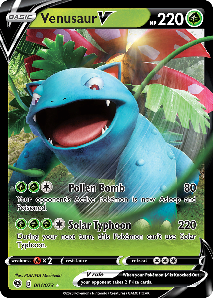 Venusaur V (001/073) [Sword & Shield: Champion's Path] | Nerdhalla Games