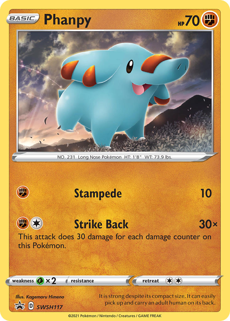 Phanpy (SWSH117) [Sword & Shield: Black Star Promos] | Nerdhalla Games