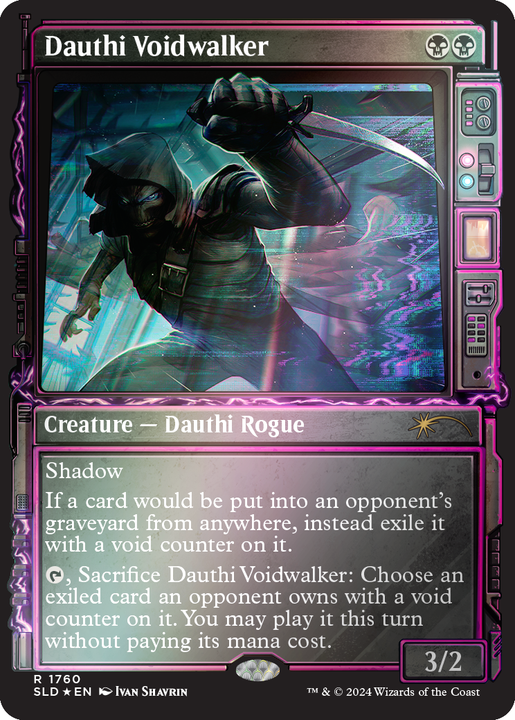 Dauthi Voidwalker (Rainbow Foil) [Secret Lair Drop Series] | Nerdhalla Games