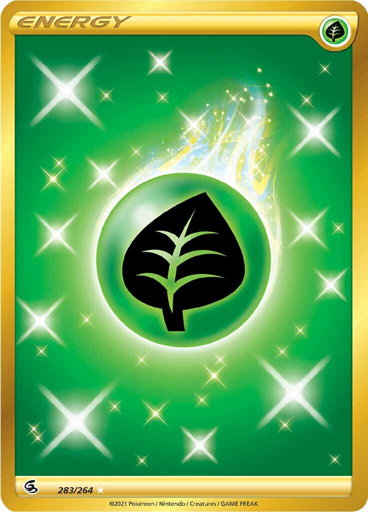 Grass Energy (283/264) [Sword & Shield: Fusion Strike] | Nerdhalla Games