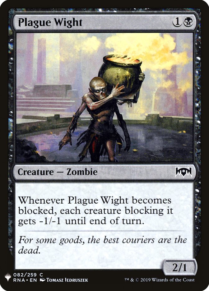 Plague Wight [Mystery Booster] | Nerdhalla Games