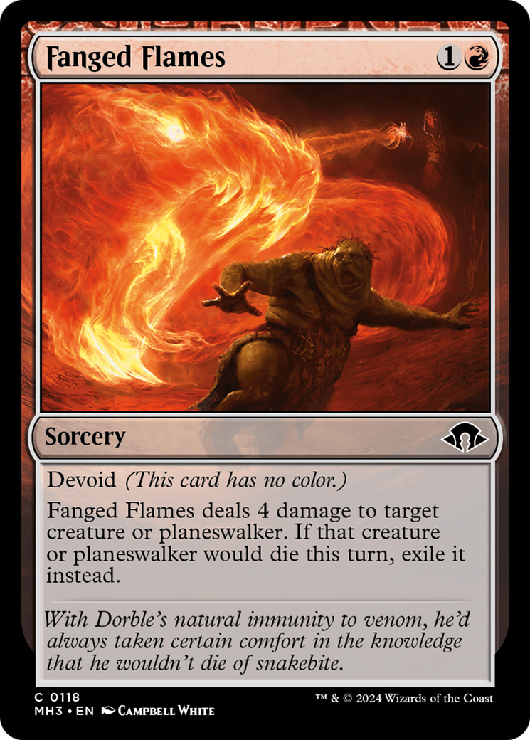 Fanged Flames [Modern Horizons 3] | Nerdhalla Games