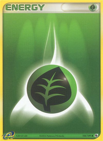 Grass Energy (104/109) [EX: Ruby & Sapphire] | Nerdhalla Games