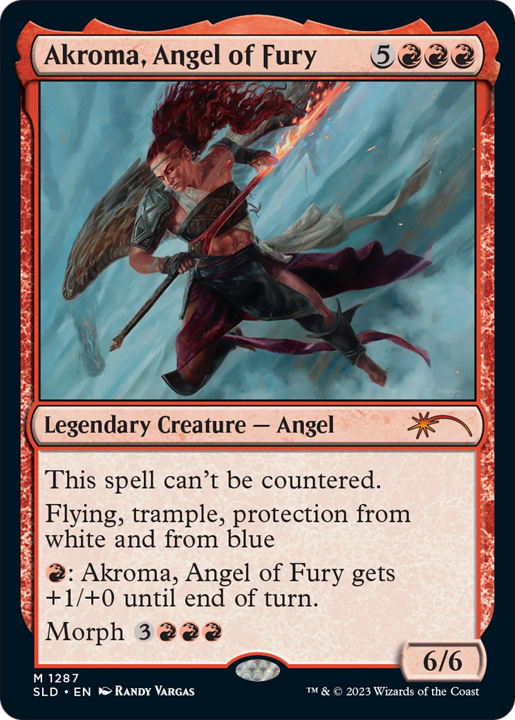 Akroma, Angel of Fury [Secret Lair Drop Series] | Nerdhalla Games