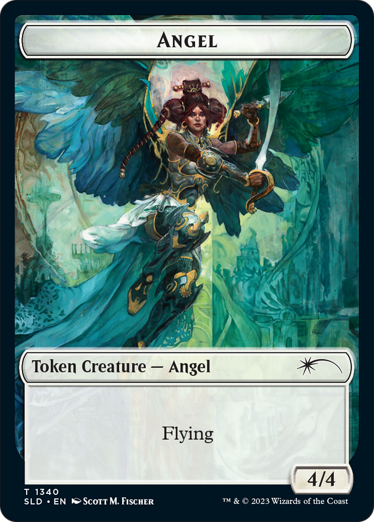 Angel // Spirit Double-Sided Token [Secret Lair Drop Series] | Nerdhalla Games