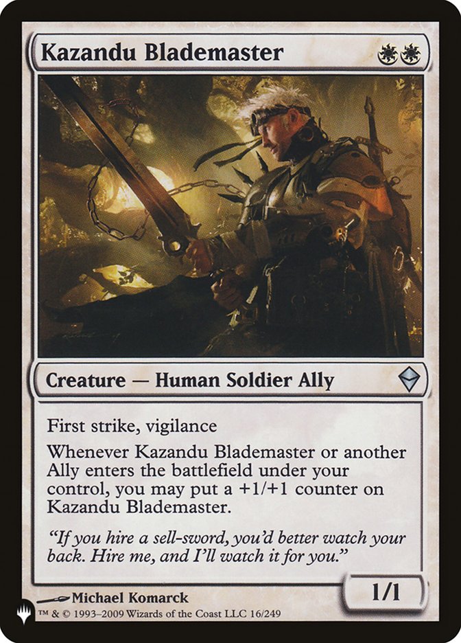 Kazandu Blademaster [The List] | Nerdhalla Games