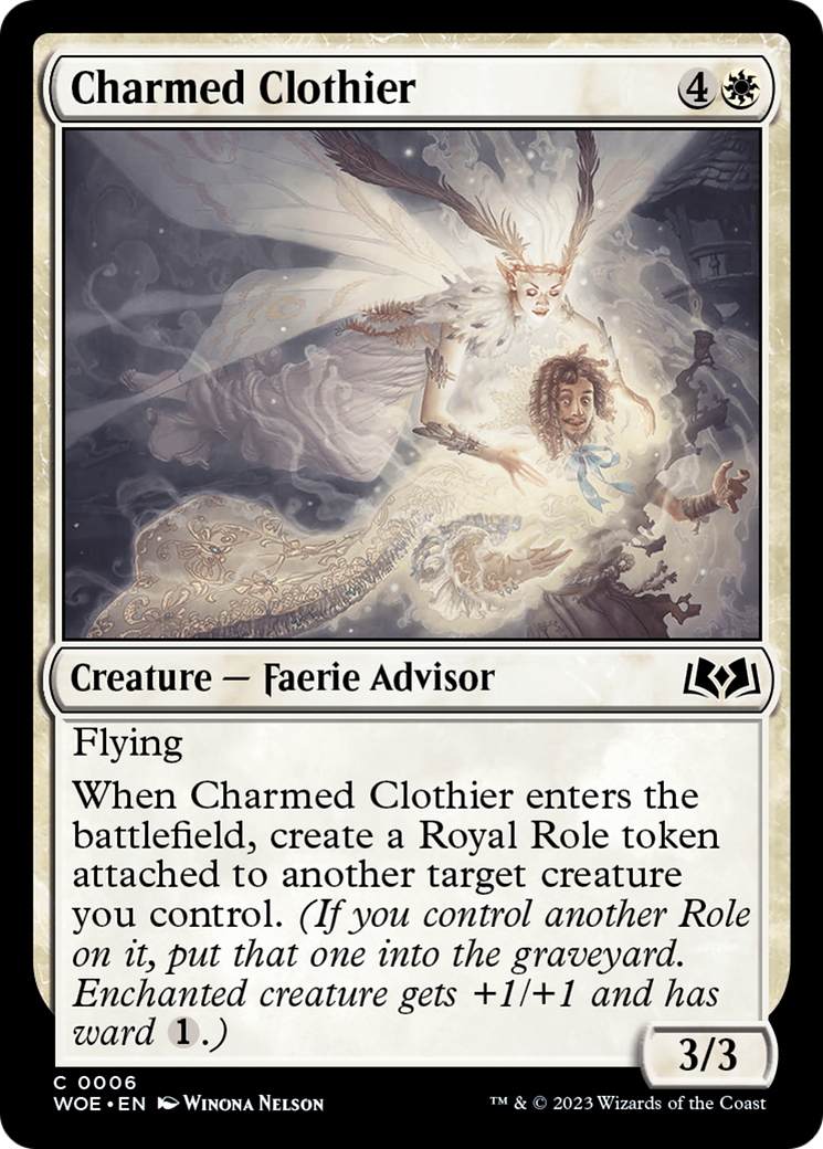 Charmed Clothier [Wilds of Eldraine] | Nerdhalla Games