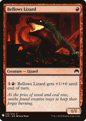 Bellows Lizard [Mystery Booster] | Nerdhalla Games