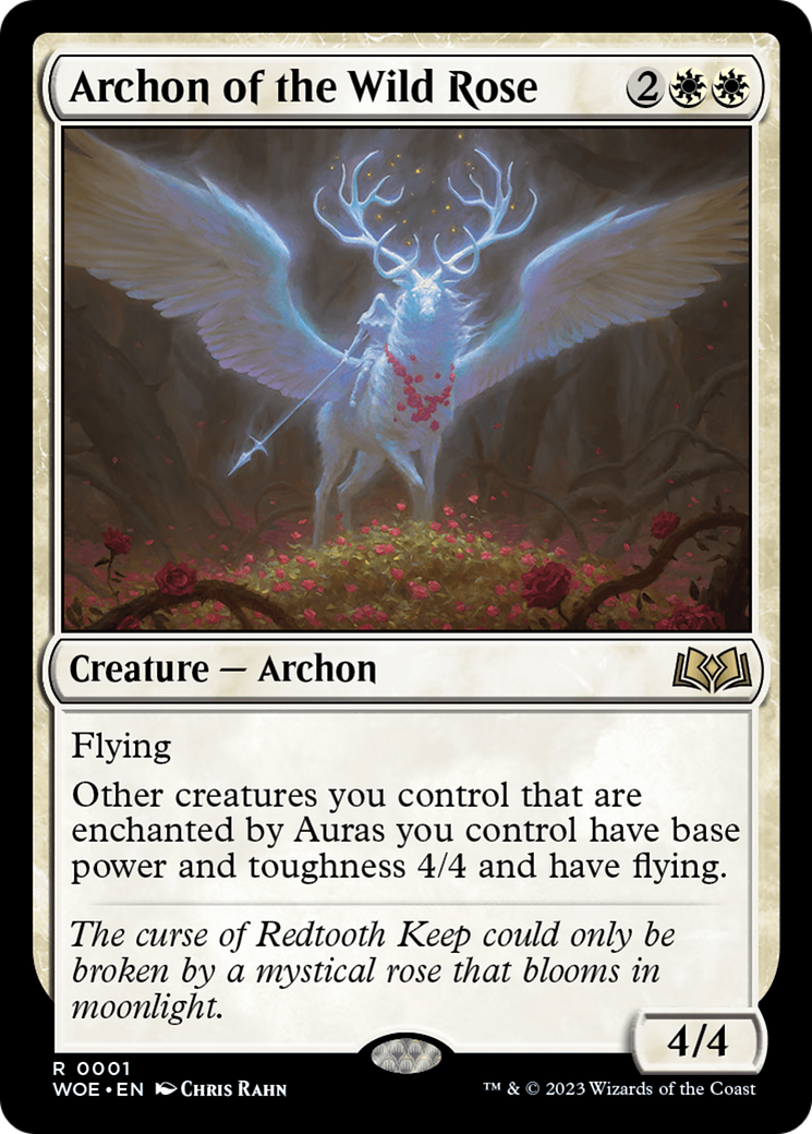 Archon of the Wild Rose [Wilds of Eldraine] | Nerdhalla Games