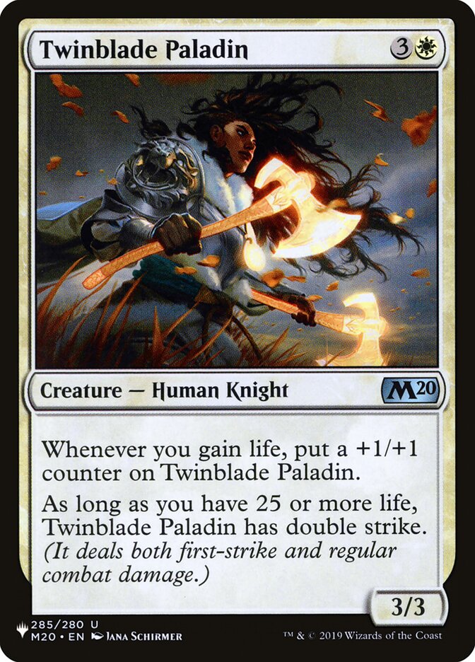 Twinblade Paladin [The List] | Nerdhalla Games