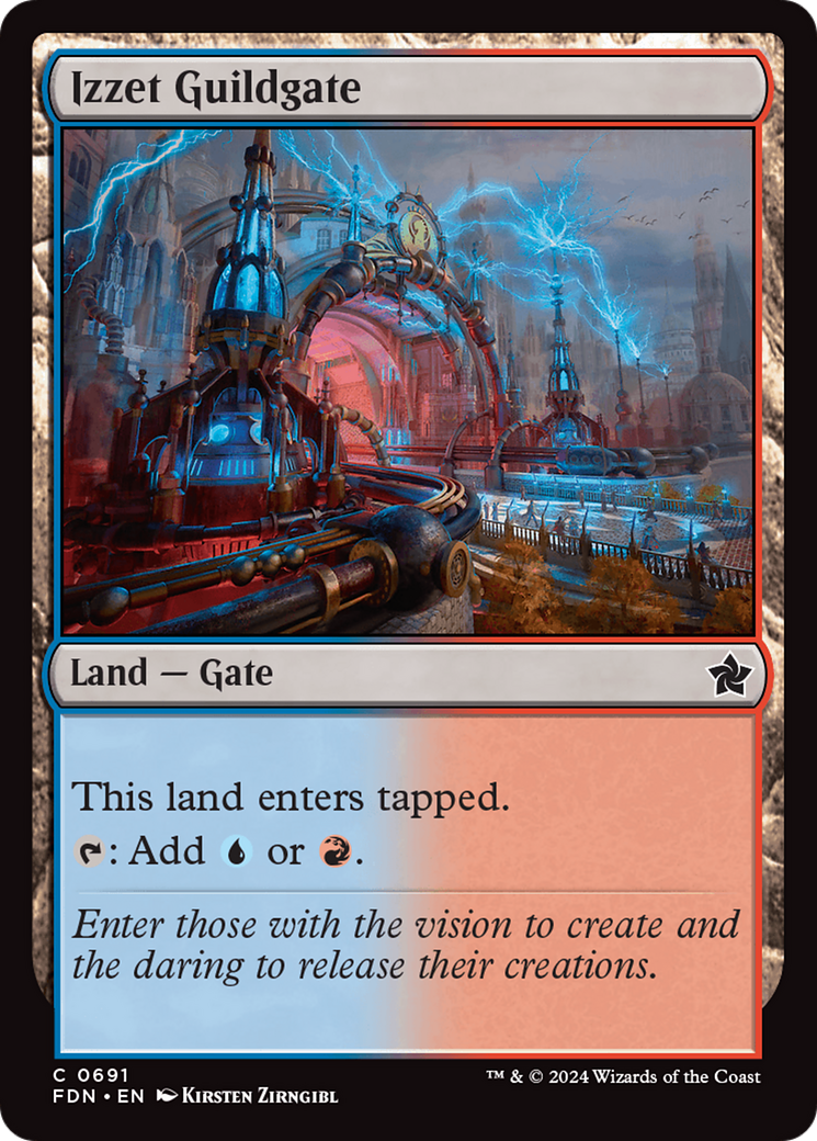 Izzet Guildgate [Foundations] | Nerdhalla Games