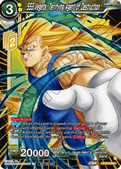 SS3 Vegeta, Terrifying Agent of Destruction (Silver Foil) (P-477) [Tournament Promotion Cards] | Nerdhalla Games