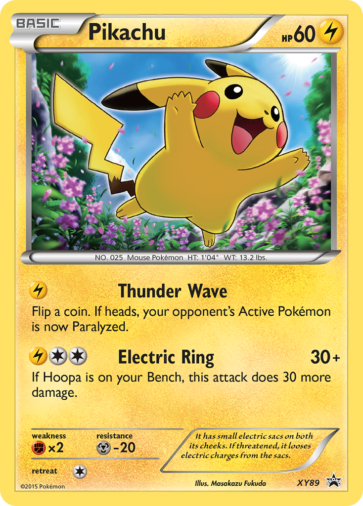 Pikachu (XY89) (Collector Chest) [XY: Black Star Promos] | Nerdhalla Games