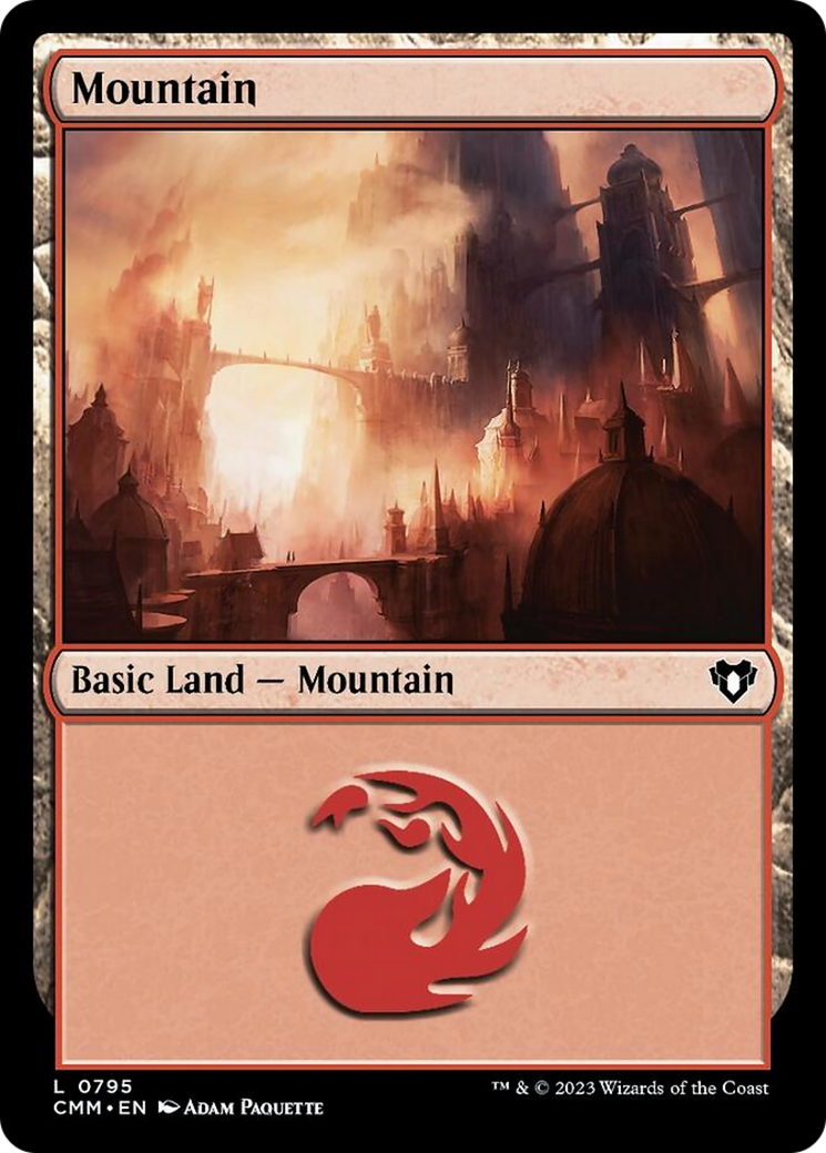 Mountain (795) [Commander Masters] | Nerdhalla Games