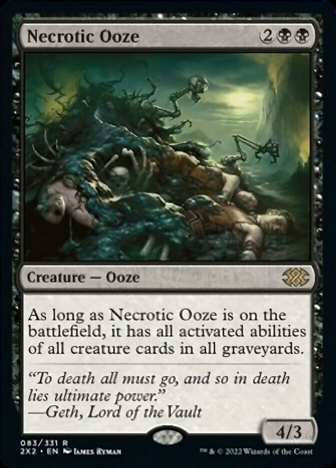 Necrotic Ooze [Double Masters 2022] | Nerdhalla Games