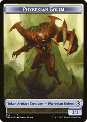 Phyrexian Goblin // Phyrexian Golem Double-Sided Token [Phyrexia: All Will Be One Tokens] | Nerdhalla Games