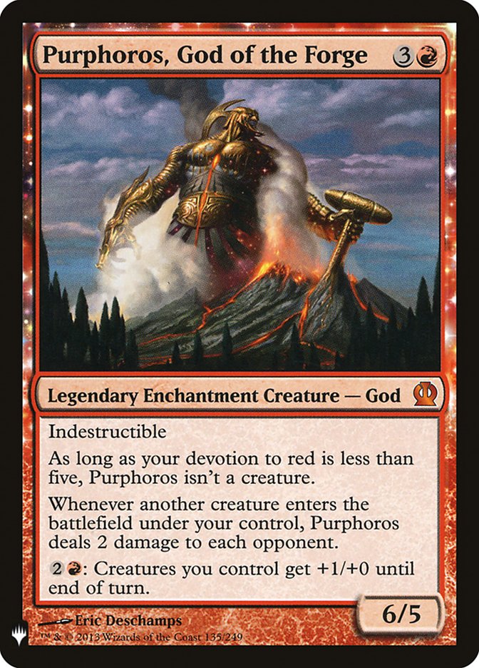 Purphoros, God of the Forge [Mystery Booster] | Nerdhalla Games