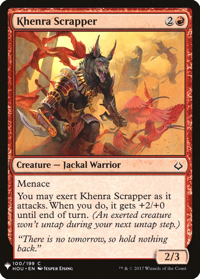 Khenra Scrapper [Mystery Booster] | Nerdhalla Games