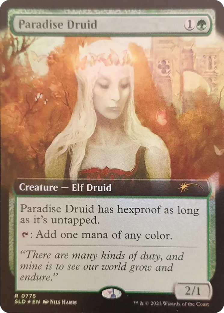 Paradise Druid (Extended Art) [Secret Lair Drop Series] | Nerdhalla Games