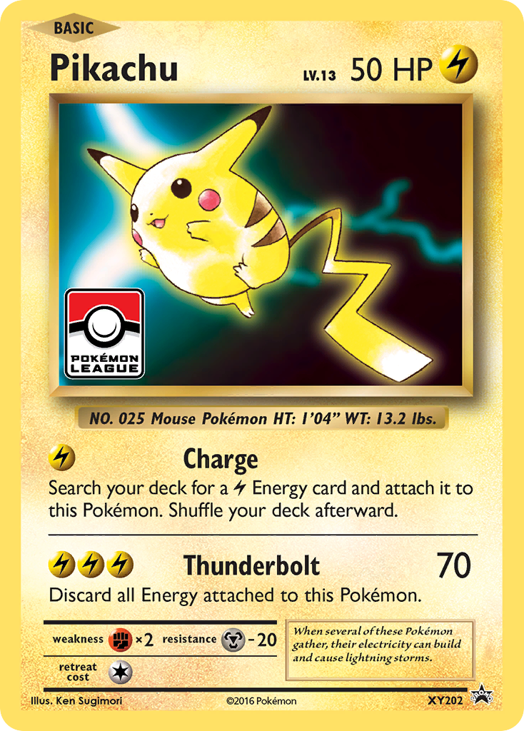 Pikachu (XY202) [XY: Black Star Promos] | Nerdhalla Games