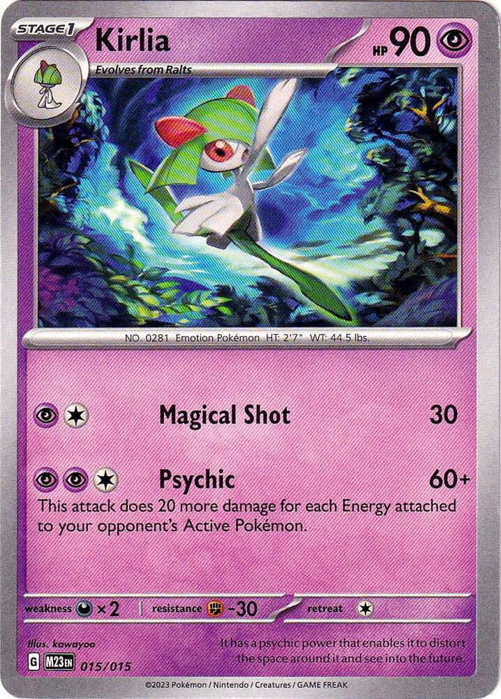 Kirlia (015/015) [McDonald's Promos: 2023 Collection] | Nerdhalla Games