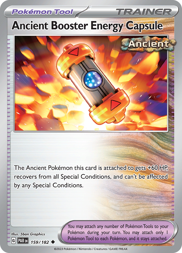 Ancient Booster Energy Capsule (159/182) [Scarlet & Violet: Paradox Rift] | Nerdhalla Games