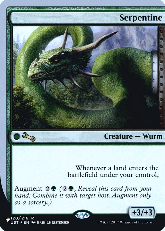 Serpentine (Unfinity Foil Edition) [The List] | Nerdhalla Games